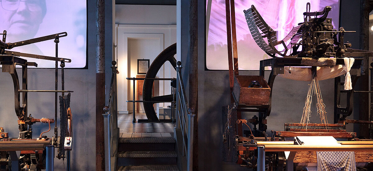 Webstühle in der DASA