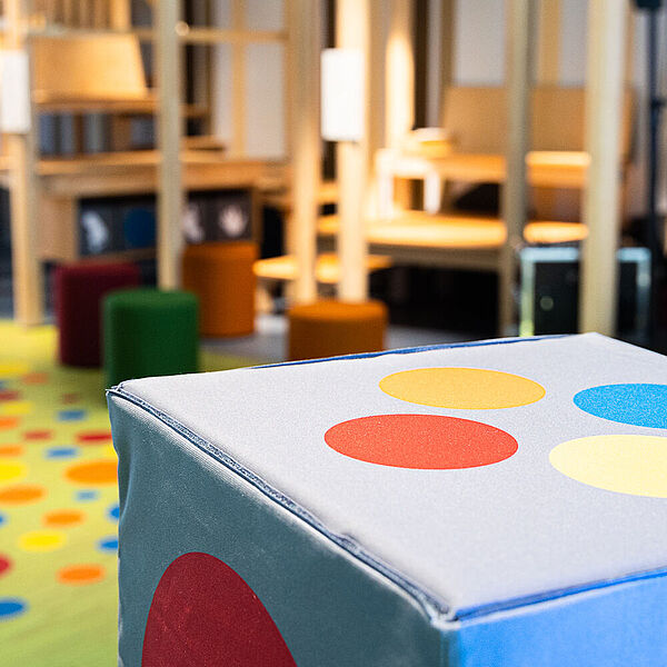 Einblick in den Servicebereich zur Pause in der DASA Arbeitswelt Ausstellung