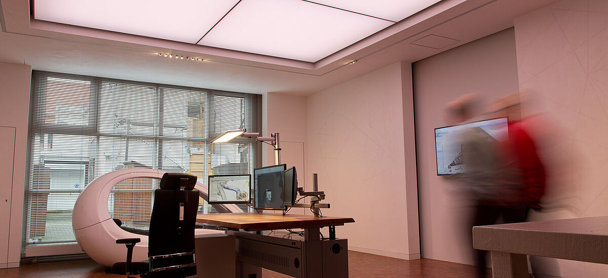 Konstruktionsbüro in der DASA Arbeitswelt Ausstellung