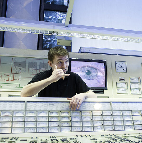 Gehörlosenführung in der DASA