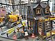 Playmobil-Modell Detail aus einem Playmobil-Modell in der Ausstellung "Hochbau" in der DASA