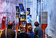 Einblick in die Ausstellung "Feuer"