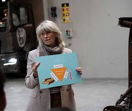 Das Branddreieck zeigt auf, welche drei Bestandteile für ein Feuer benötigt werden.