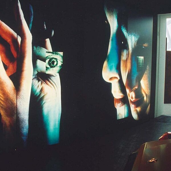 Panoramawand mit einer Fotocollage von Harald Fuchs