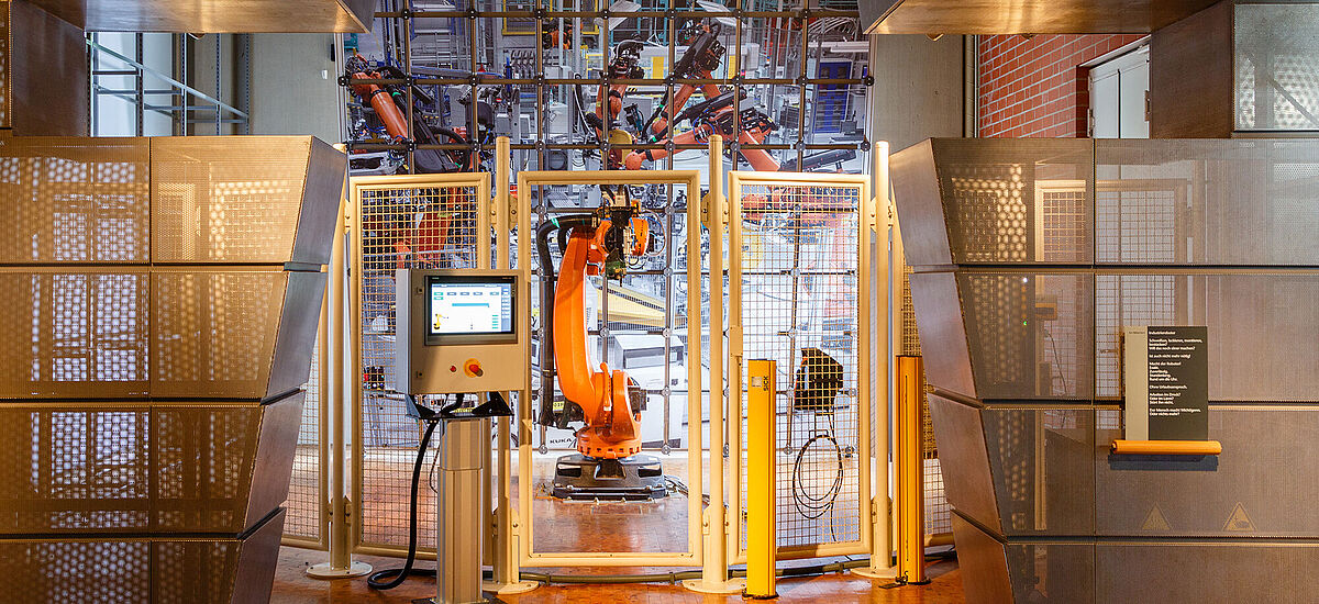 Industrieroboter in der DASA